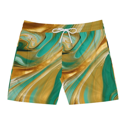 Men's Mid-Length Swim Shorts (AOP)