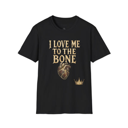 LOVE ME TO THE BONE™ Unisex Softstyle T-Shirt | FIRE 6 RED™