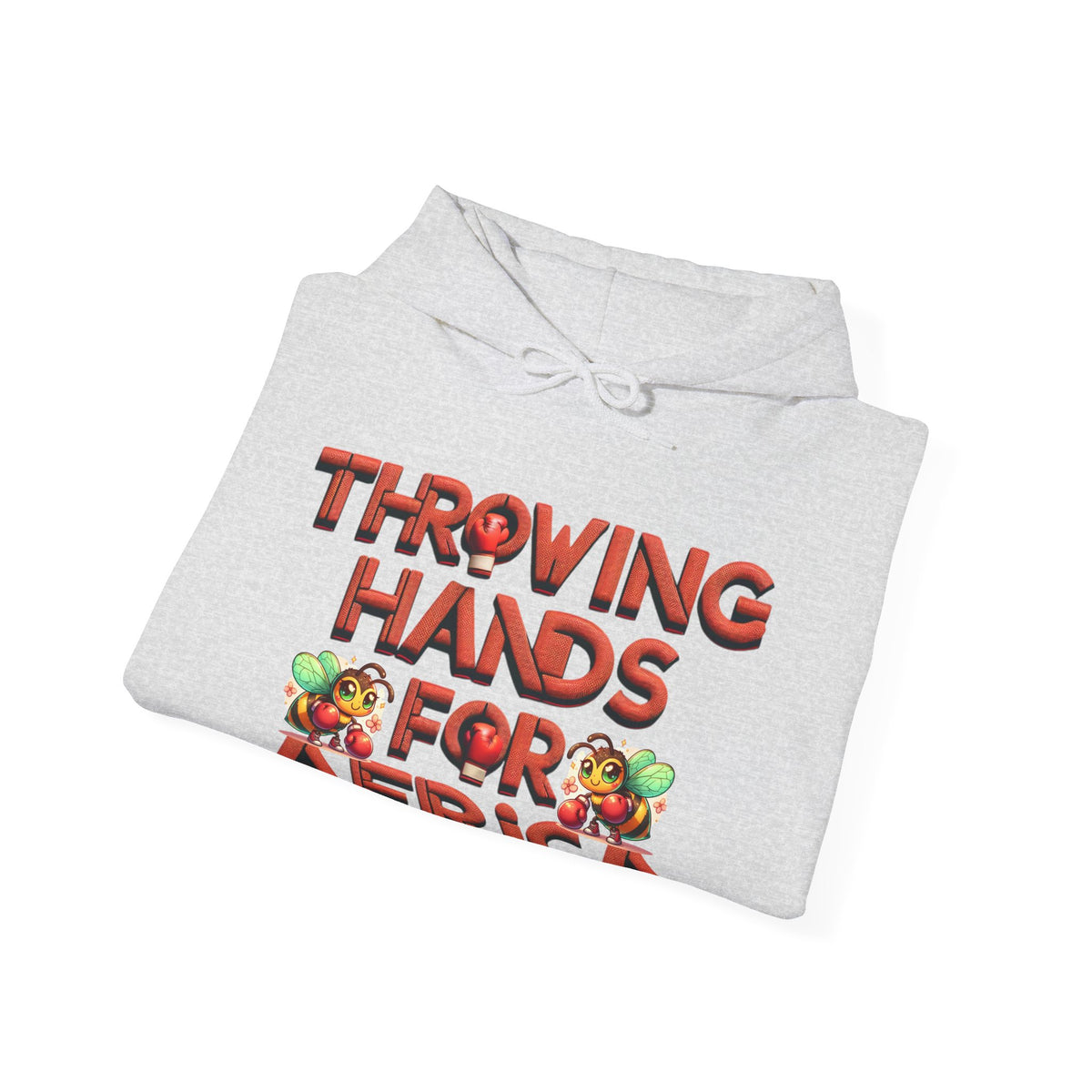 Throwing Hands For Africa Unisex Heavy Blend™ Hooded Sweatshirt - NGOWE STORE