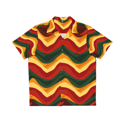 Waves Men's African Shirt (AOP)