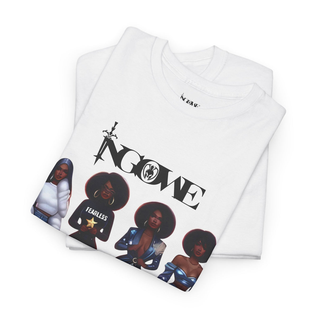 NGOWE Fearless Sisterhood Love Unisex Heavy Cotton Tee - NGOWE STORE
