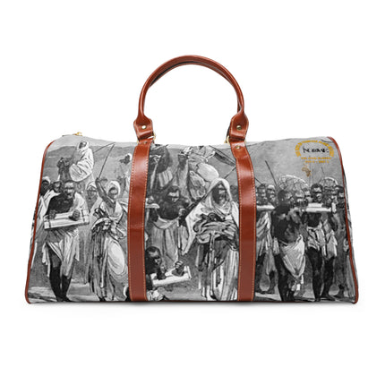 Arabic Slave Trade Vintage Waterproof Travel Bag - Stylish and Durable Carry On for Adventurers