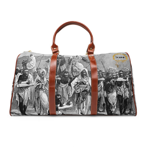 Arabic Slave Trade Vintage Waterproof Travel Bag - Stylish and Durable Carry On for Adventurers - NGOWE STORE