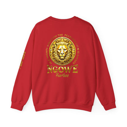 A Fearless Lion is Savage Unisex Heavy Blend™ Crewneck Sweatshirt