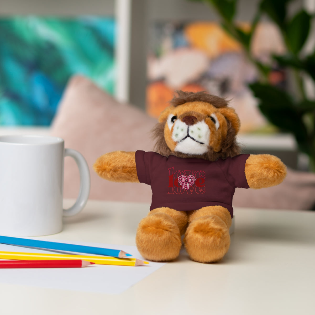 Lovers Stuffed Animals with Tee - NGOWE STORE