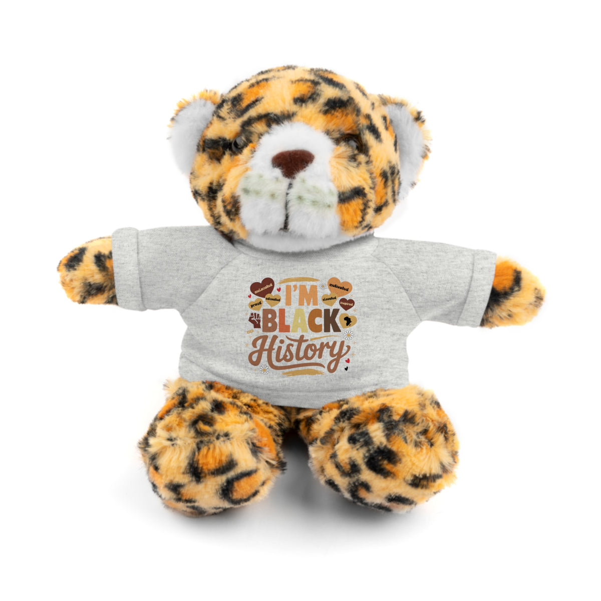 I'm Black History Stuffed Animals with Tee - NGOWE STORE