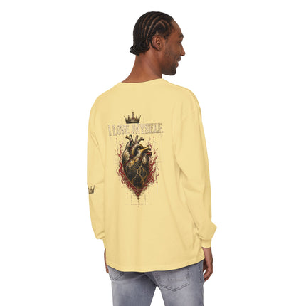 I Love Myself - Unisex Garment-dyed Long Sleeve T-Shirt - NGOWE STORE
