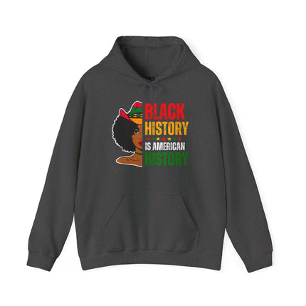 Black History is American History Unisex Heavy Blend™ Hooded Sweatshirt