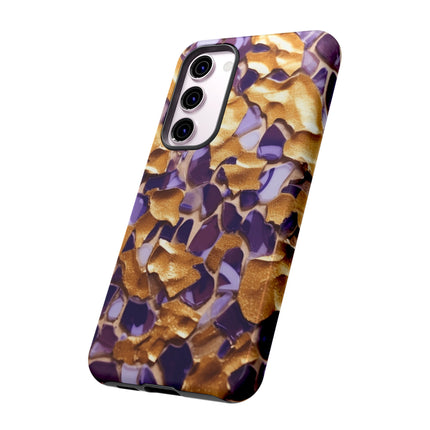 Gold and Purple Tough Cases