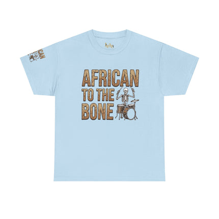 African to the Bone T-Shirt | AdeAde Original | Cultural Pride Unisex Tee | Soft Everyday Statement Shirt - NGOWE STORE