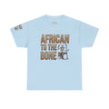 African to the Bone T-Shirt | AdeAde Original | Cultural Pride Unisex Tee | Soft Everyday Statement Shirt - NGOWE STORE