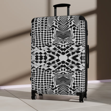 Black and White Suitcase