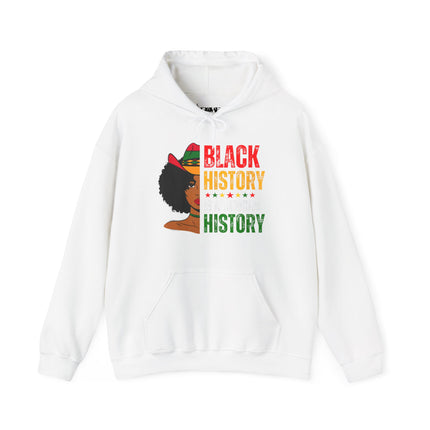 Black History is American History Unisex Heavy Blend™ Hooded Sweatshirt