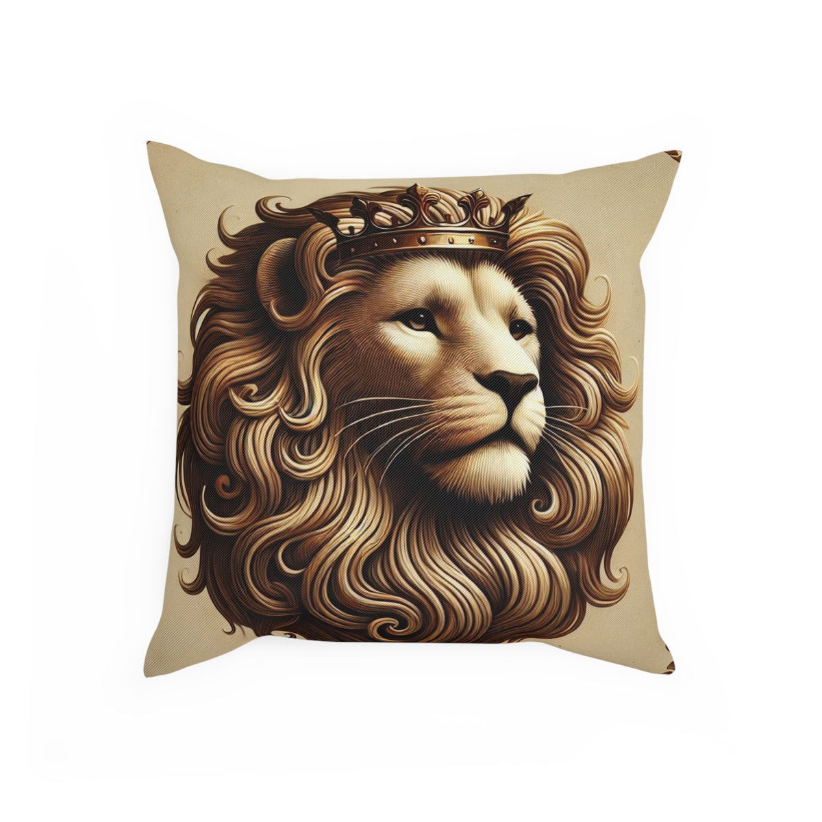 Lion Head Cushion - NGOWE STORE