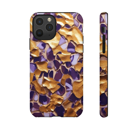 Gold and Purple Tough Cases