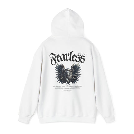 Fearless Lion Wings Unisex Heavy Blend™ Hooded Sweatshirt