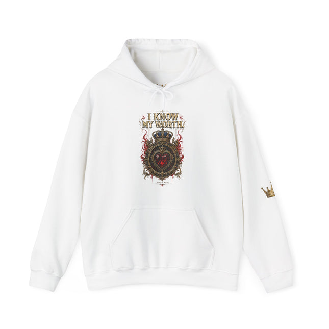 I Know My Worth Graphic Shirt | FIRE 6 RED™ - Unisex Sweatshirt