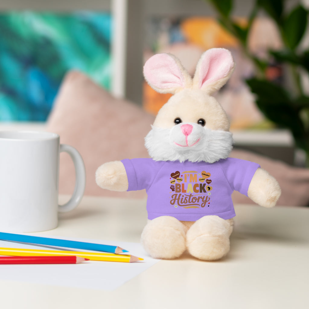 I'm Black History Stuffed Animals with Tee - NGOWE STORE
