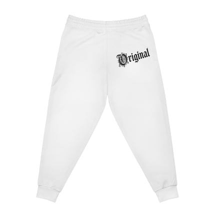FEARLESS Statement Athletic Joggers (AOP) White Edition - NGOWE STORE