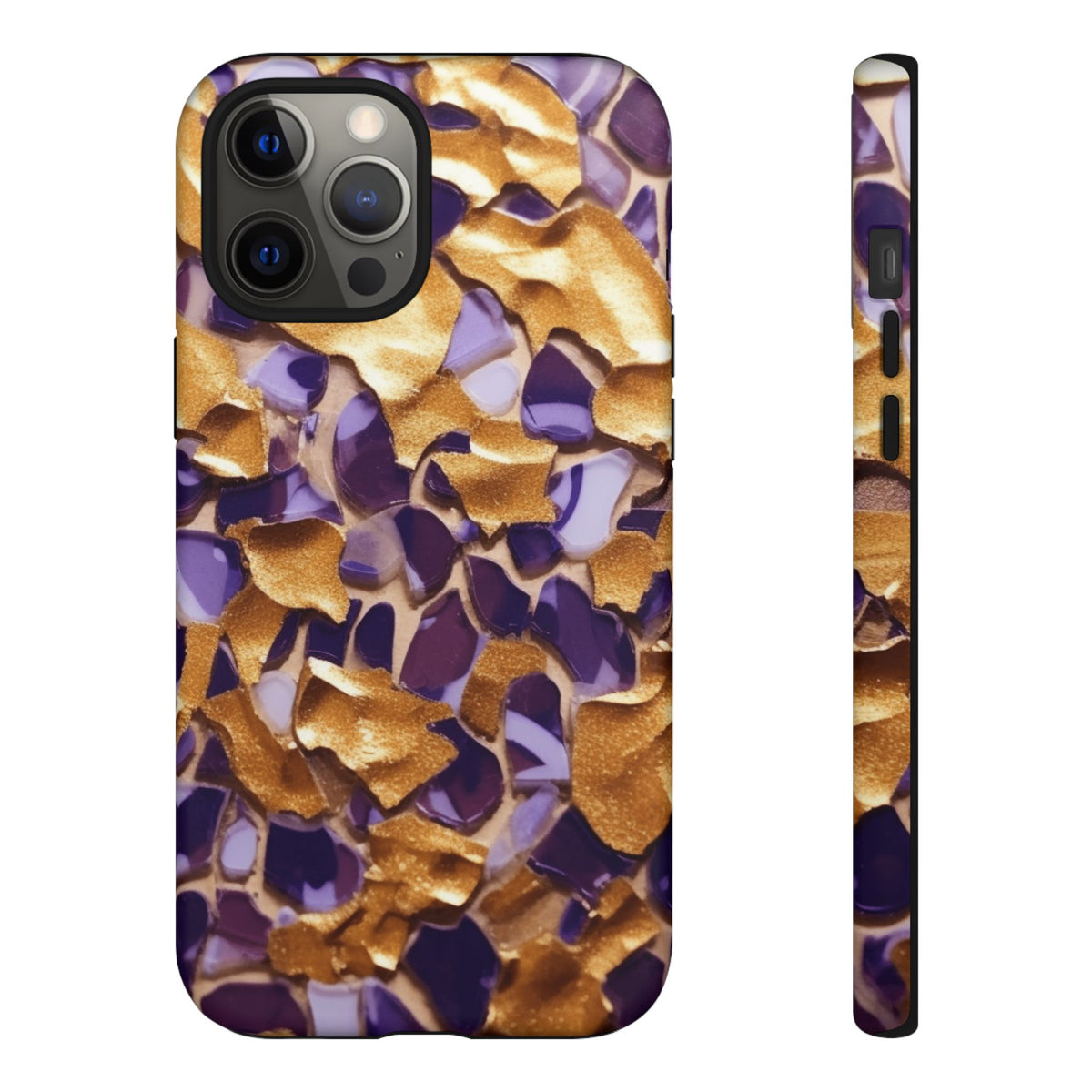 Gold and Purple Tough Cases - NGOWE STORE