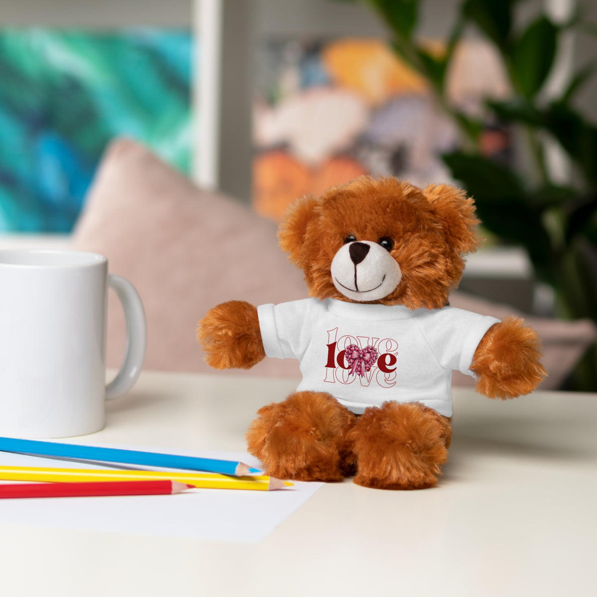Lovers Stuffed Animals with Tee - NGOWE STORE