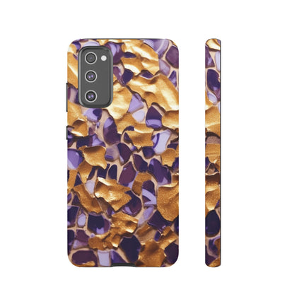 Gold and Purple Tough Cases