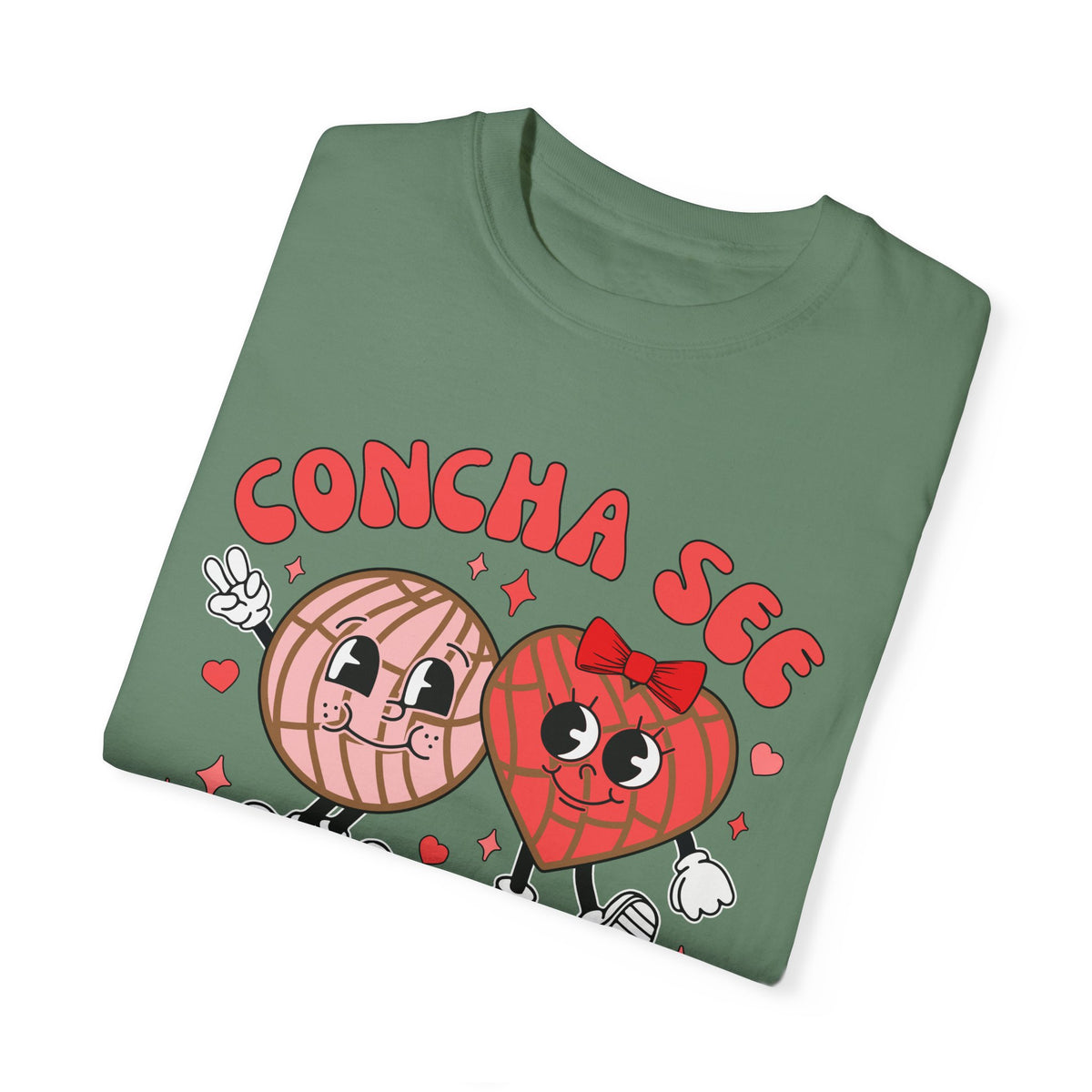 Concha See I Love YouUnisex Garment-Dyed T-shirt - NGOWE STORE