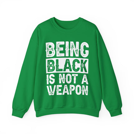 Positive Black Quote Unisex Heavy Blend™ Crewneck Sweatshirt - NGOWE STORE