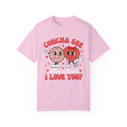 Concha See I Love YouUnisex Garment-Dyed T-shirt