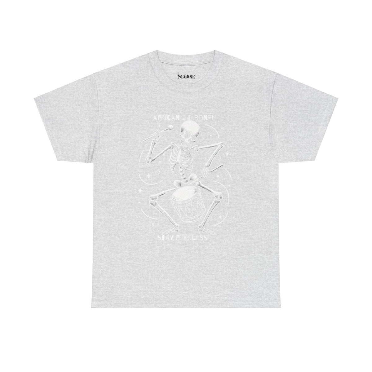 African 2 D Bone Unisex Heavy Cotton Tee - NGOWE STORE