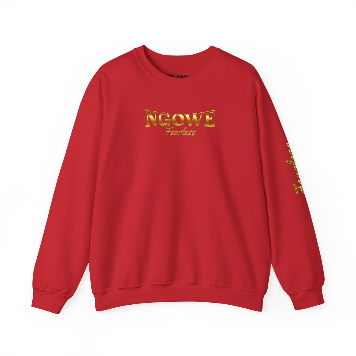 A Fearless Lion is Savage Unisex Heavy Blend™ Crewneck Sweatshirt - NGOWE STORE