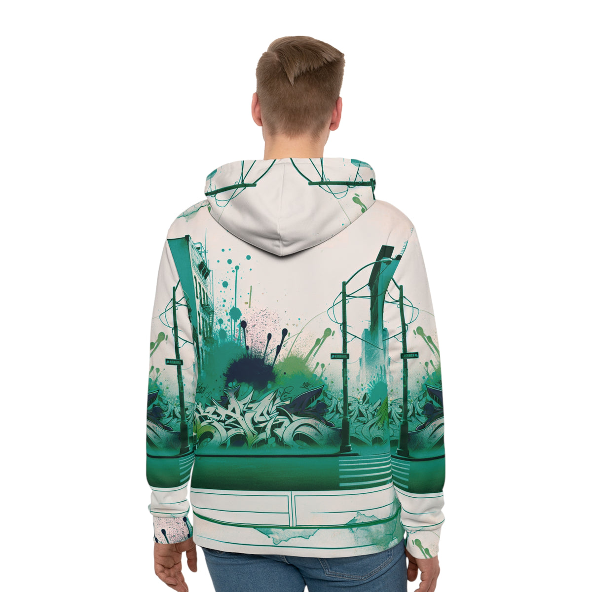 Fearless in the Streets Men's Hoodie (AOP) - NGOWE STORE