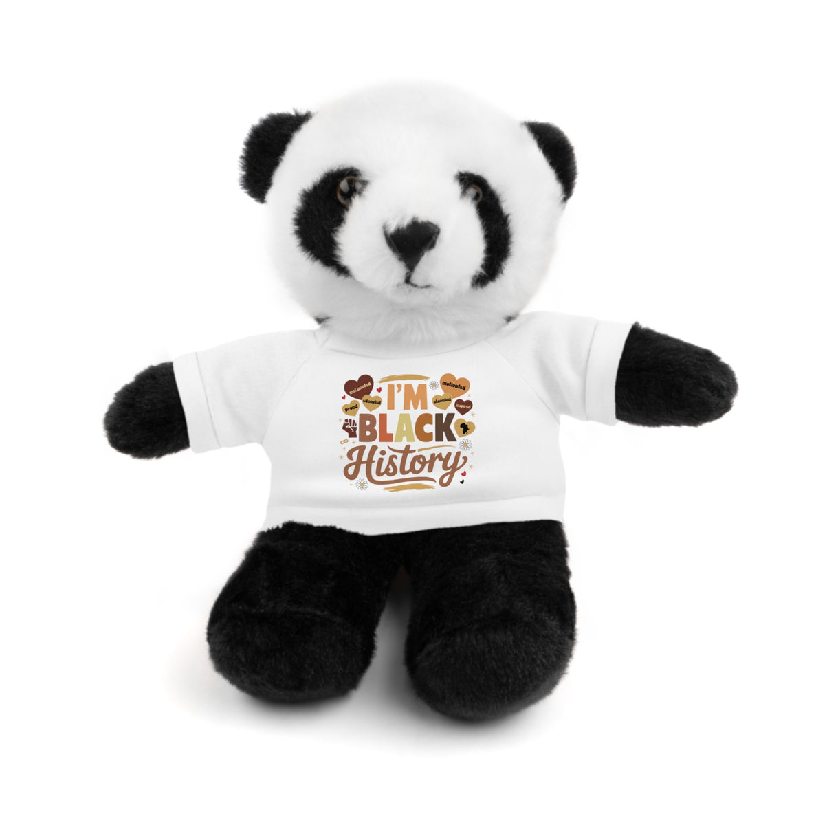 I'm Black History Stuffed Animals with Tee - NGOWE STORE