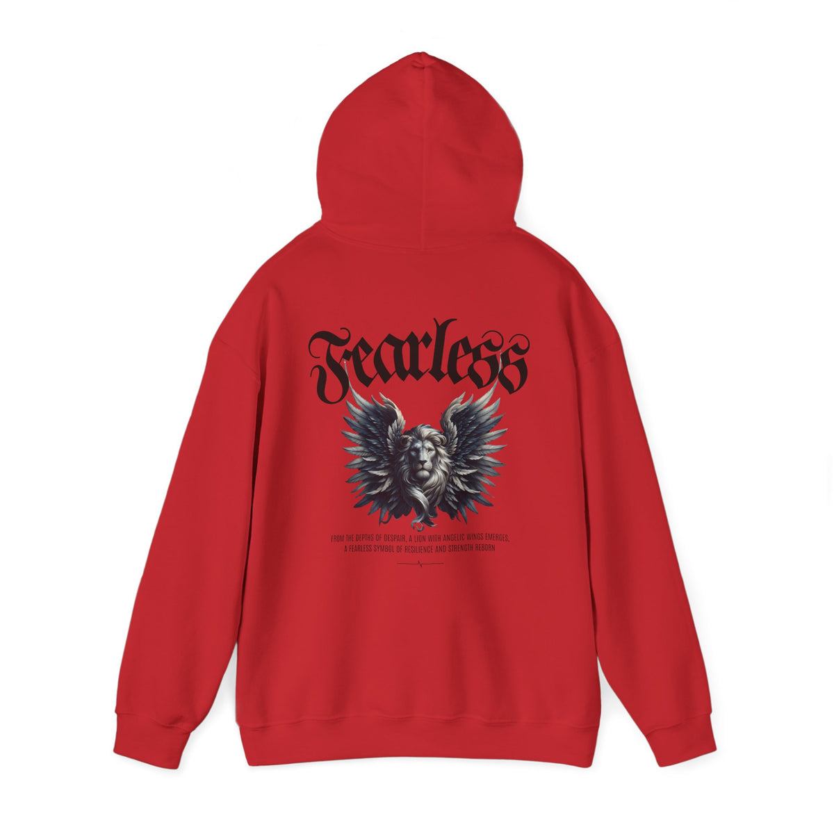 Fearless Lion Wings Unisex Heavy Blend™ Hooded Sweatshirt - NGOWE STORE