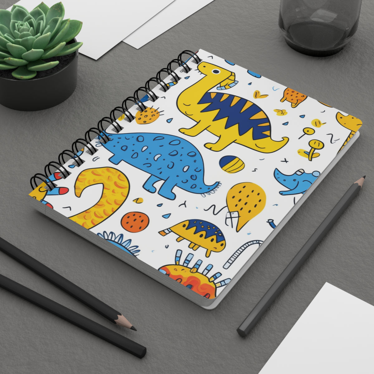 Dinosaur Spiral Bound Journal - NGOWE STORE
