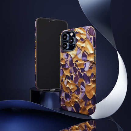 Gold and Purple Tough Cases