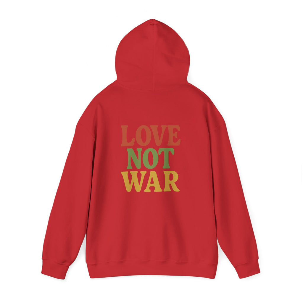 Bun Dem Summer Vibes Hooded Sweatshirt - Empire Editon Cozy Unisex Hoodie, Love Not War Casual Summer Apparel, Gift for Festivals, Outdoor Gatherings, Relaxed Style Sweatshirt - NGOWE STORE