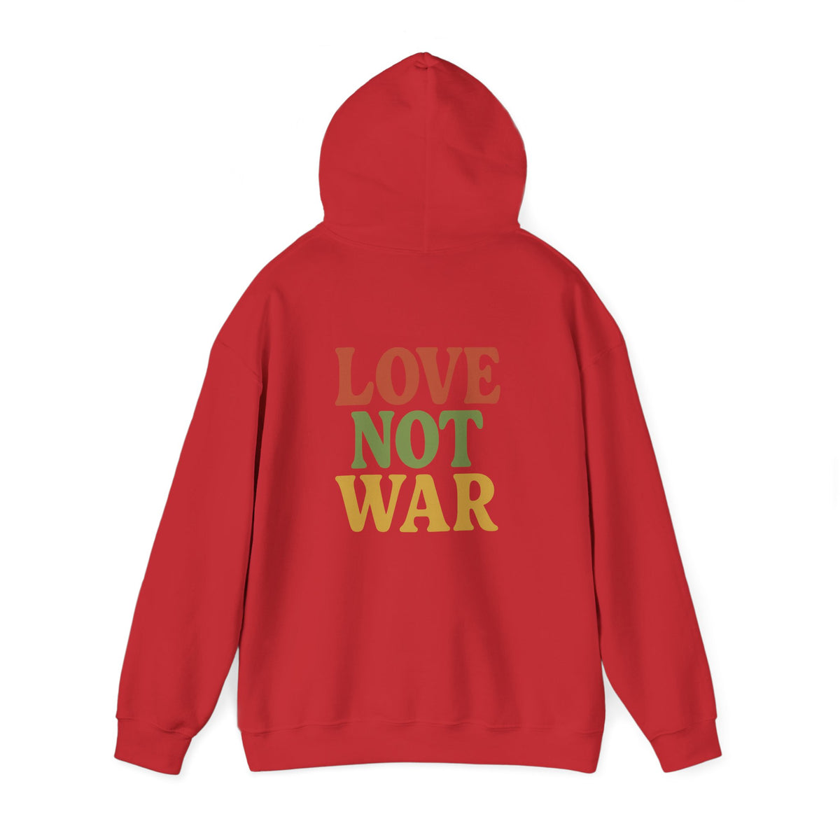 Bun Dem Summer Vibes Hooded Sweatshirt - Empire Editon Cozy Unisex Hoodie, Love Not War Casual Summer Apparel, Gift for Festivals, Outdoor Gatherings, Relaxed Style Sweatshirt - NGOWE STORE