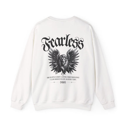Fearless Winged Lion Statement Sweatshirt - NGOWE STORE