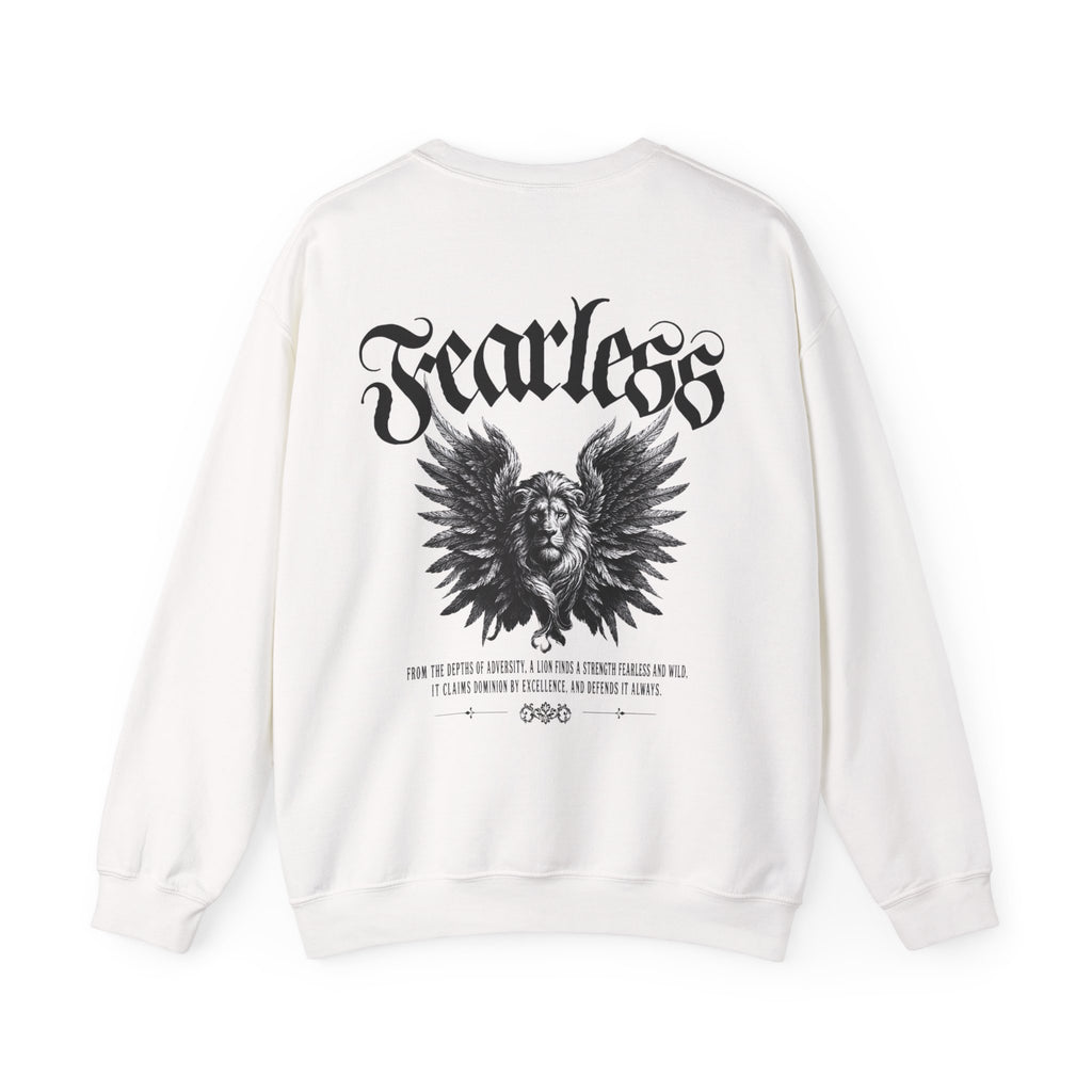 Fearless Winged Lion Statement Sweatshirt - NGOWE STORE
