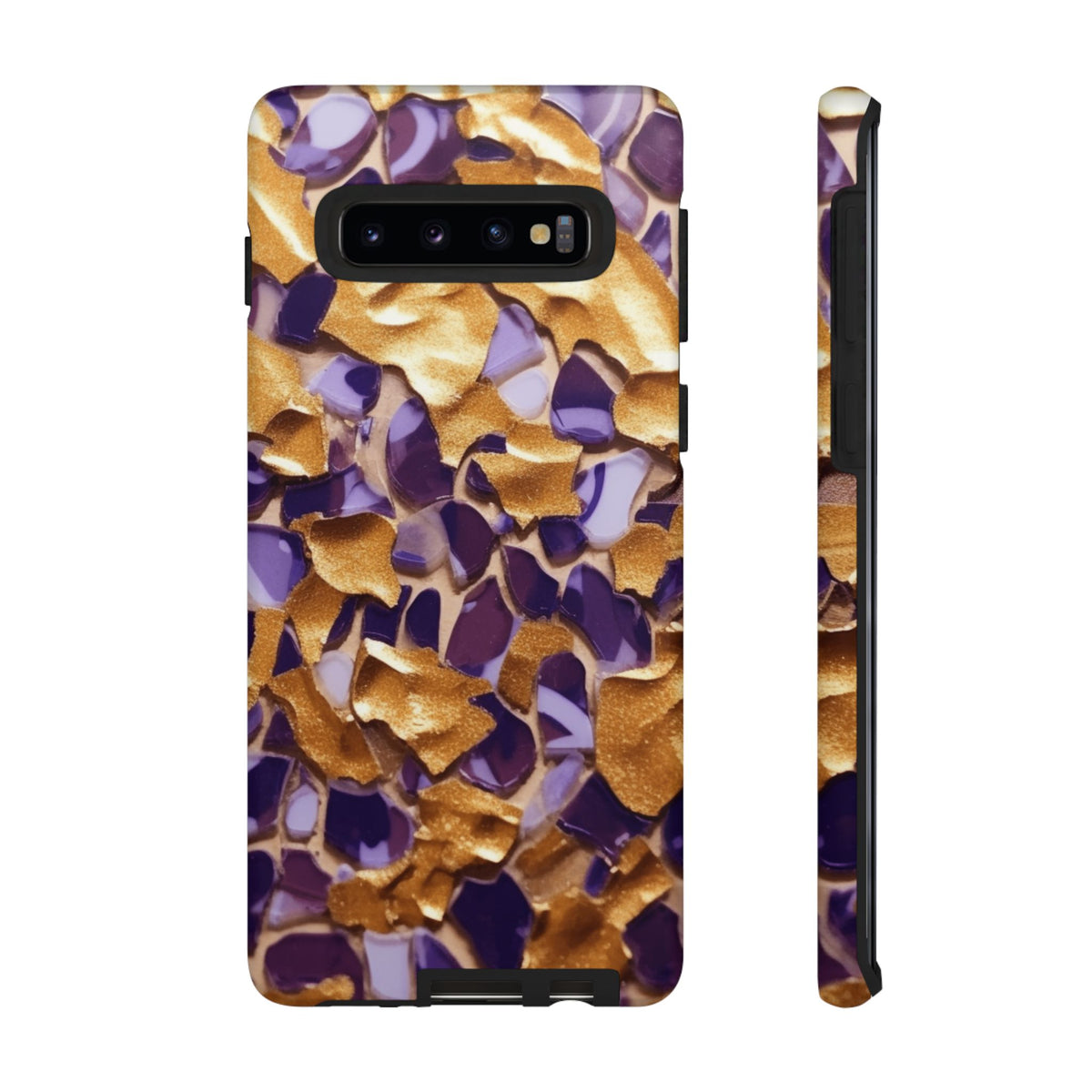 Gold and Purple Tough Cases - NGOWE STORE