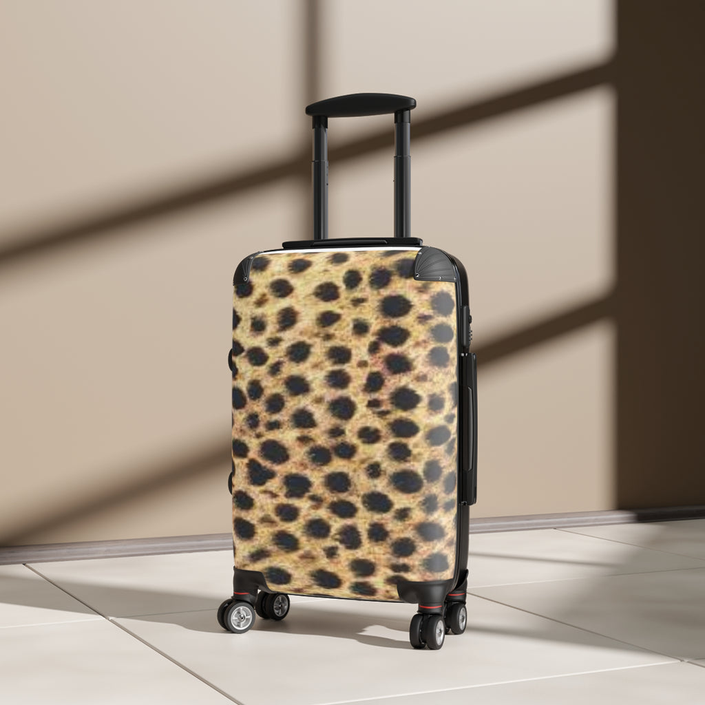 Cheetah Suitcase - NGOWE STORE