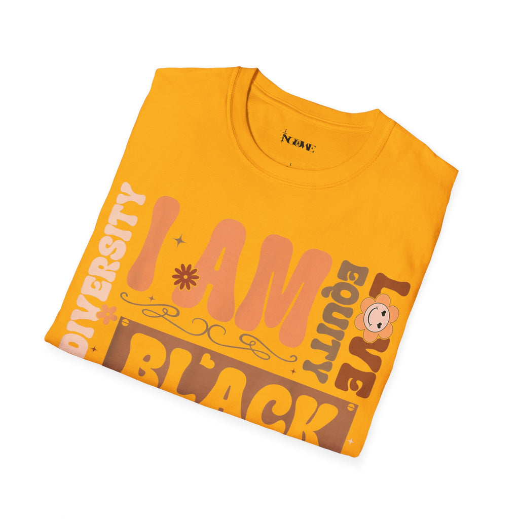 I Am Black History Unisex Soft style T-Shirt - NGOWE STORE