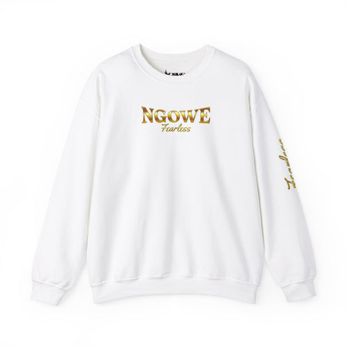 A Fearless Lion is Savage Unisex Heavy Blend™ Crewneck Sweatshirt - NGOWE STORE