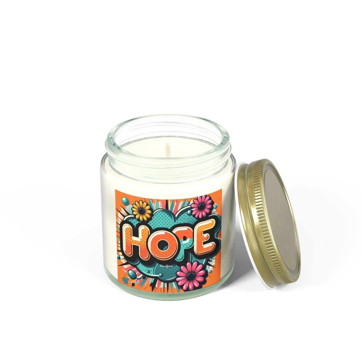 Scented Candles, Coconut Apricot Wax (4oz, 9oz) - NGOWE STORE