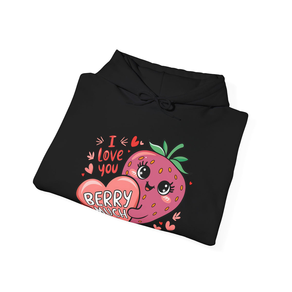 Love you Berry Much Unisex Heavy Blend™ Hooded Sweatshirt - NGOWE STORE