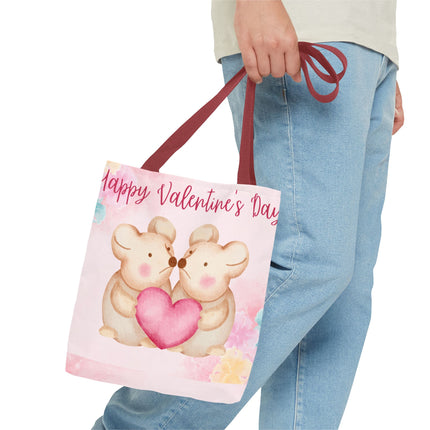 Happy Valentines Day Gift Tote Bag (AOP)