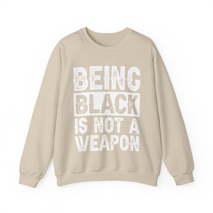 Positive Black Quote Unisex Heavy Blend™ Crewneck Sweatshirt