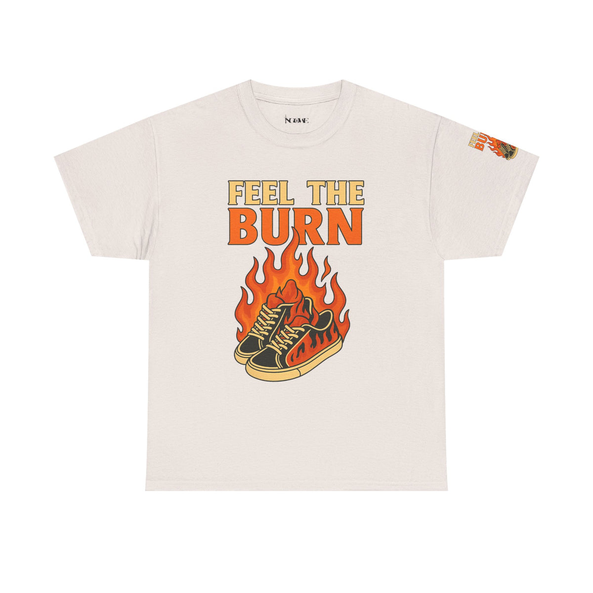 Bun Dem Summer Feel the Burn Graphic Tee Empire Edition, Casual Wear, Unisex Cotton Shirt, Fitness Gift, Streetwear Outfit, Retro Style Tee - NGOWE STORE