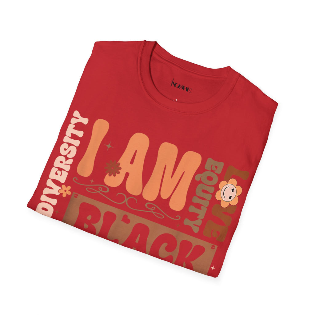 I Am Black History Unisex Soft style T-Shirt - NGOWE STORE